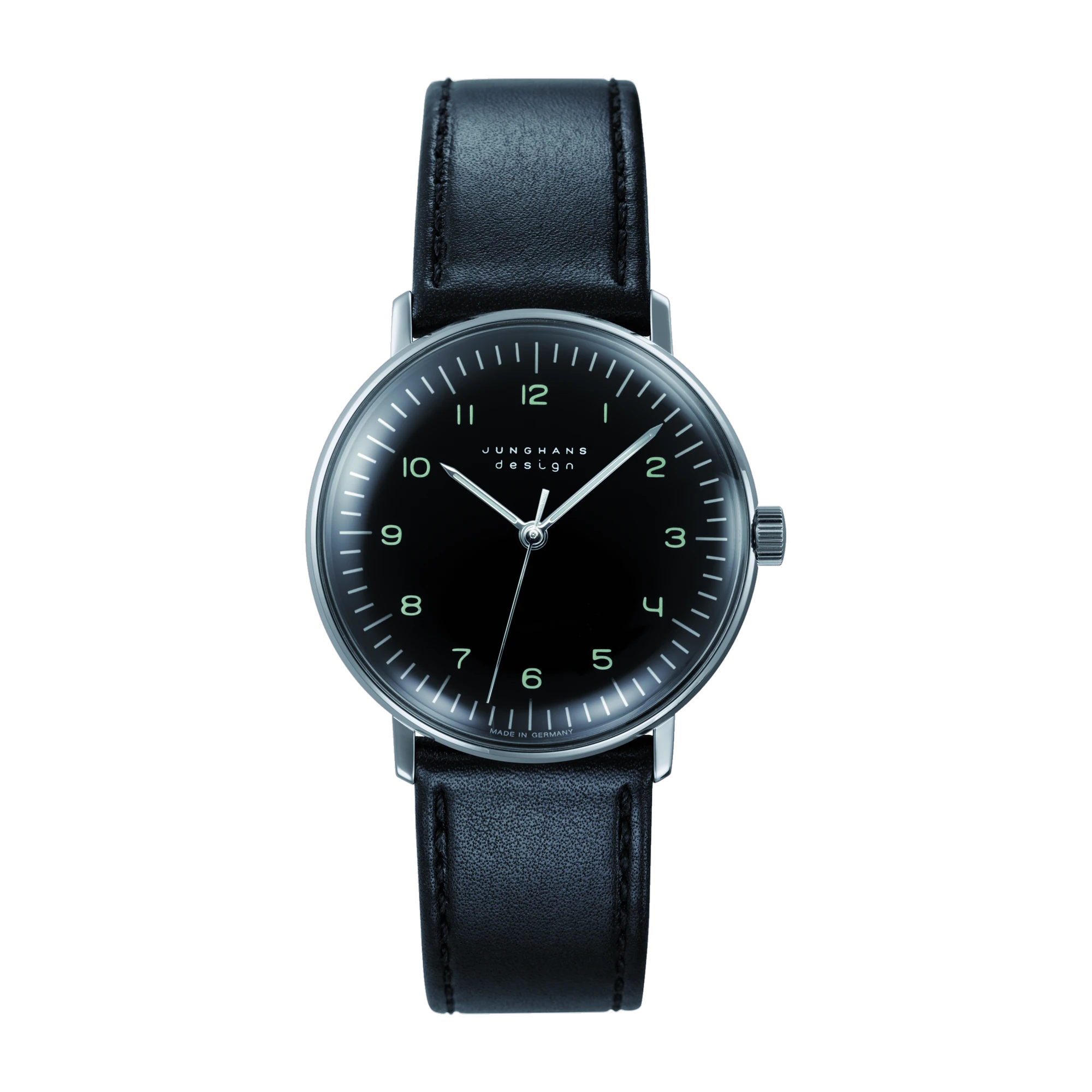 Junghans max bill hand-wound sapphire glass men's watch 027/3702.02