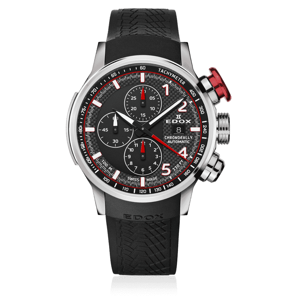 Edox Chronorally Automatic men's watch 01129 TRCA NCAR