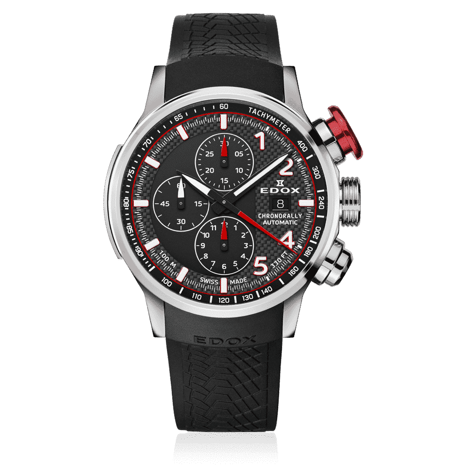 Edox Chronorally Automatic men's watch 01129 TRCA NCAR