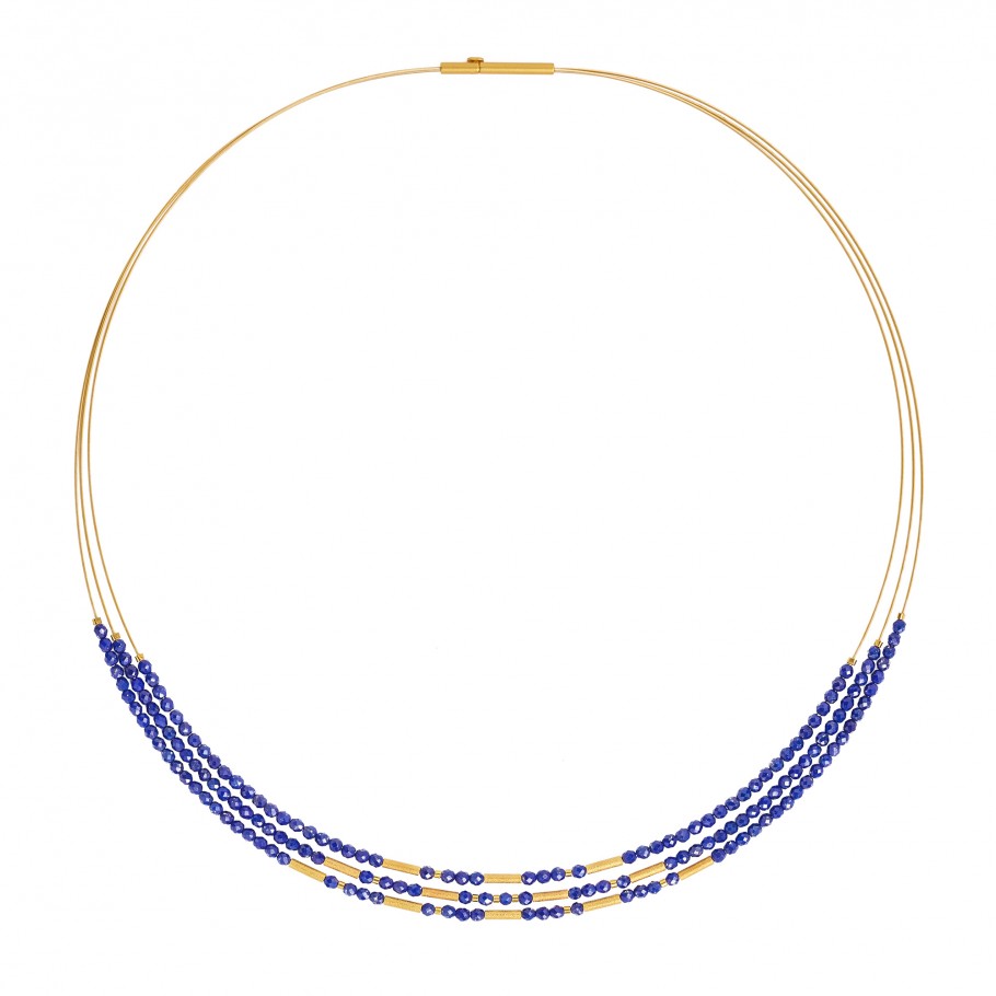 Bernd Wolf Clani necklace lapis lazuli 85204236-043