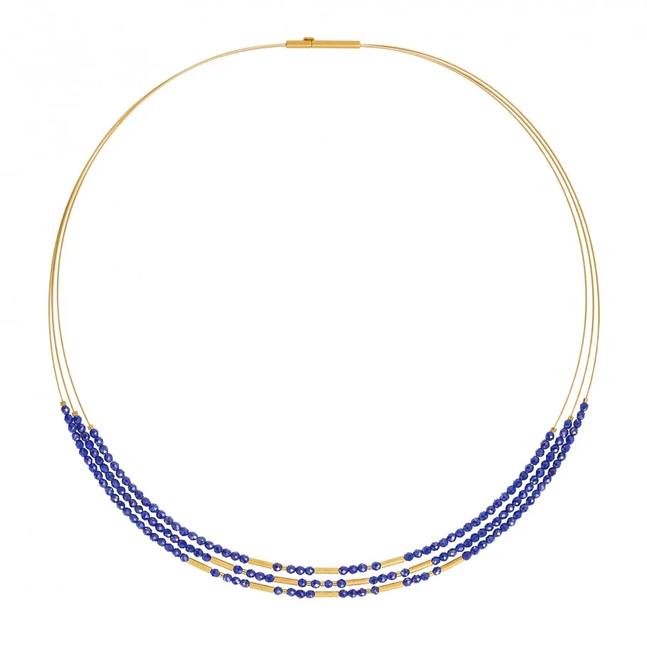 Bernd Wolf Clani necklace lapis lazuli 85204236-043