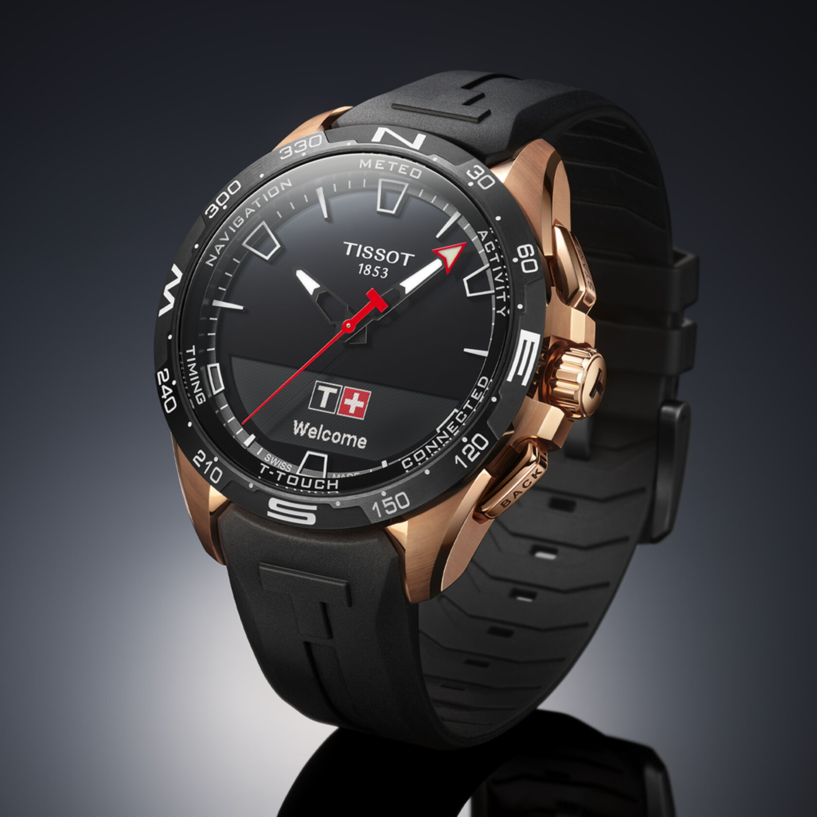 Tissot T-TOUCH CONNECT SOLAR men's watch T121.420.47.051.02