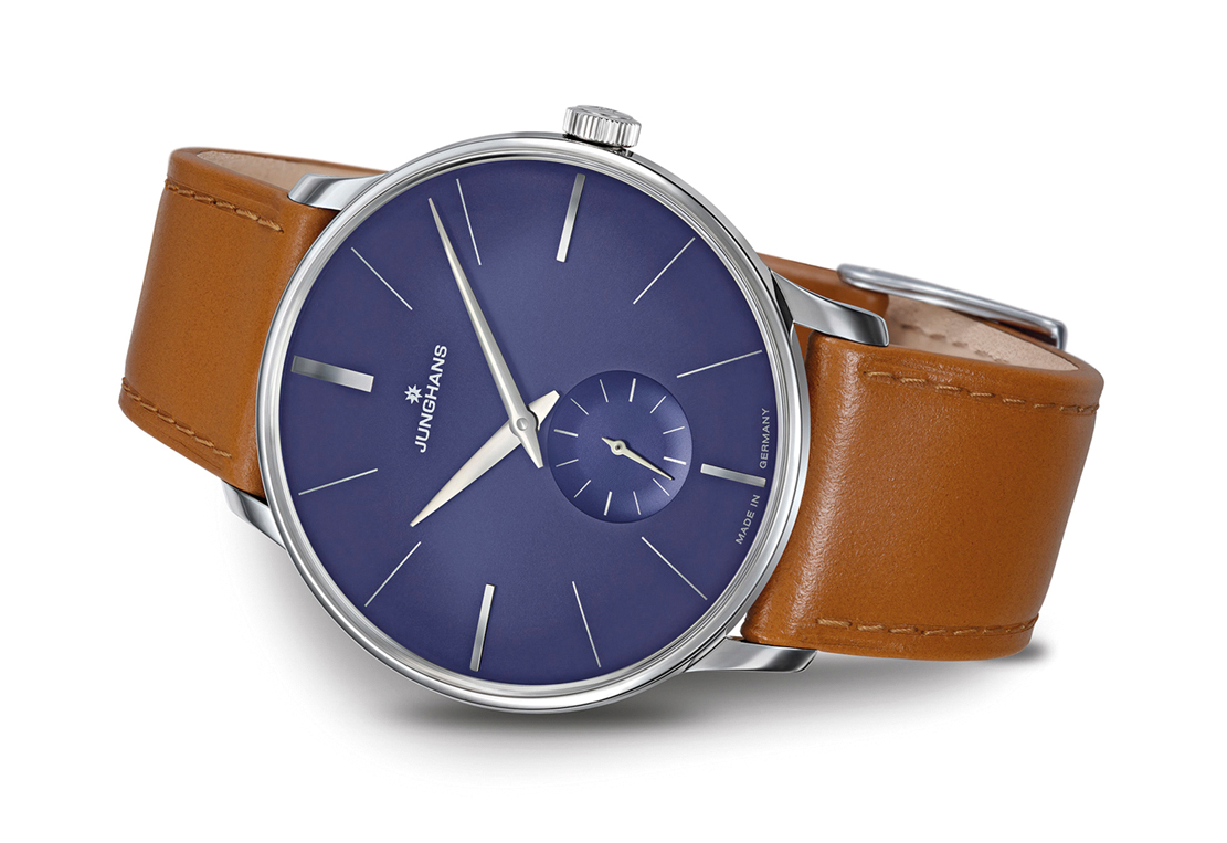 Junghans Meister hand-wound sapphire glass men's watch 027/3504.02