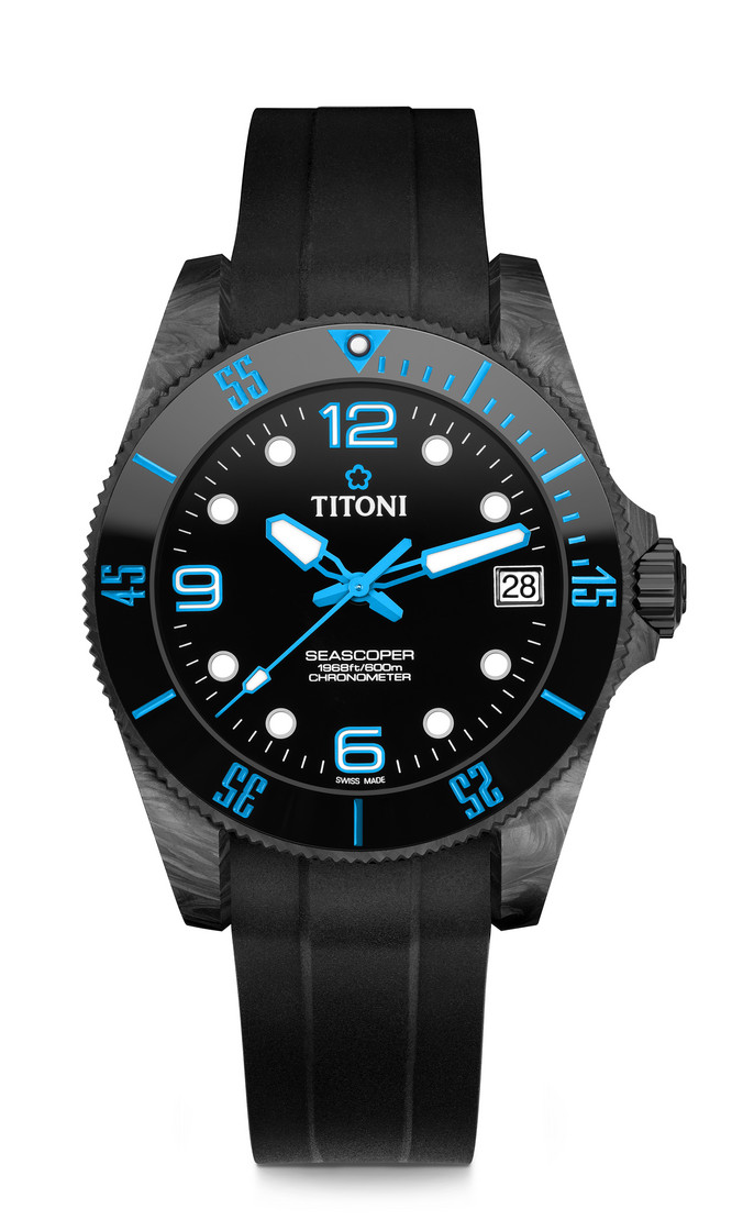 Titoni Seascoper men's watch 83600 C-BL-256