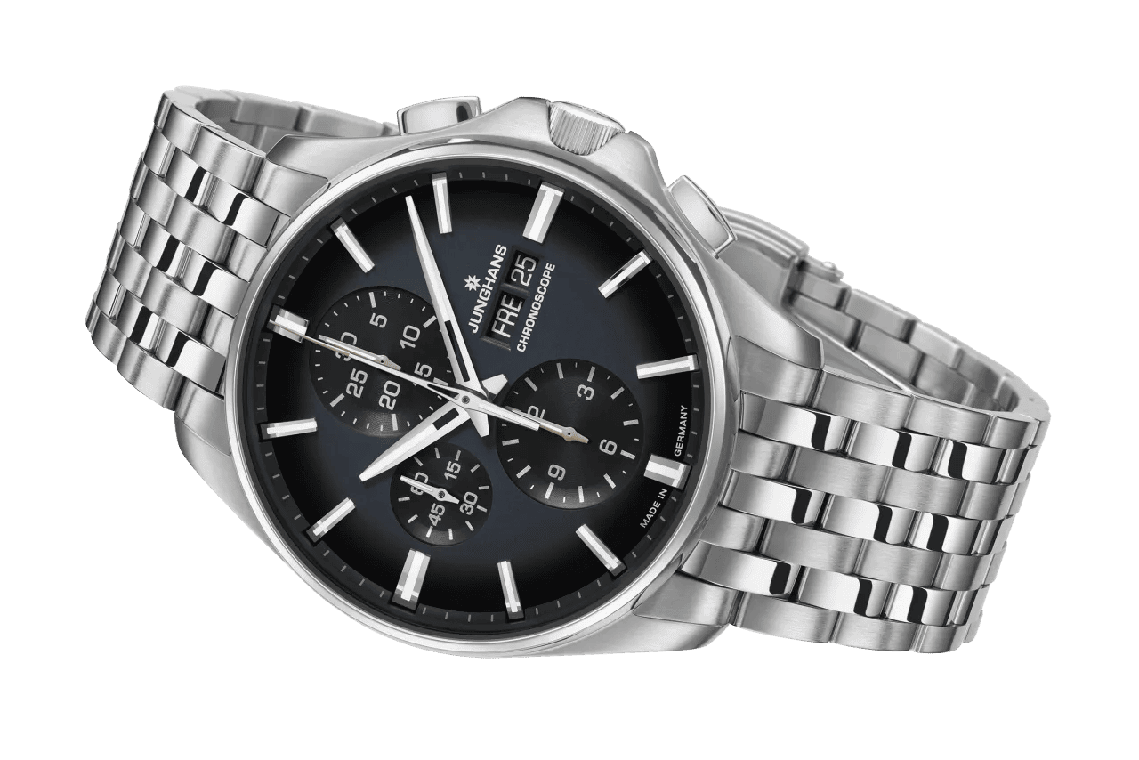 Junghans Meister S Cronoscope men's watch 027/4228.44