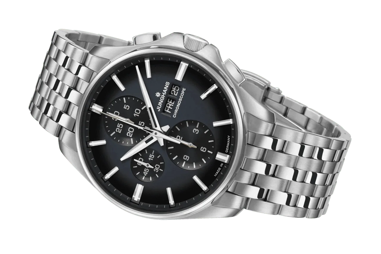 Junghans Meister S Cronoscope men's watch 027/4228.44