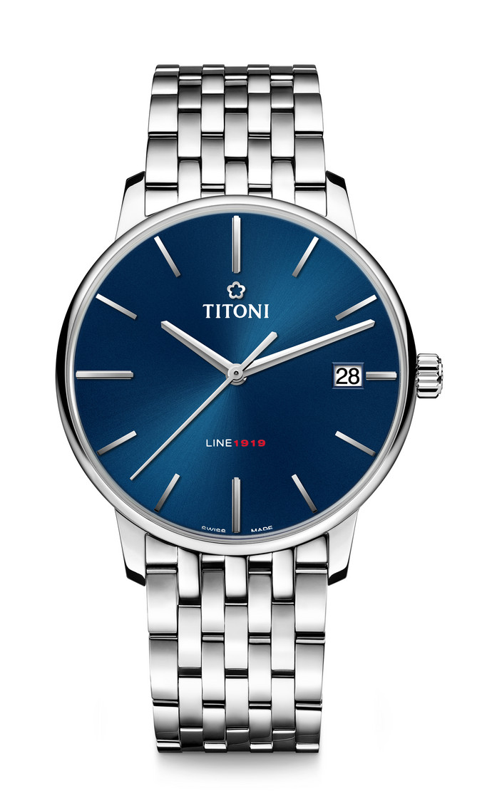 Titoni LINE 1919 men's watch 83919 S-612