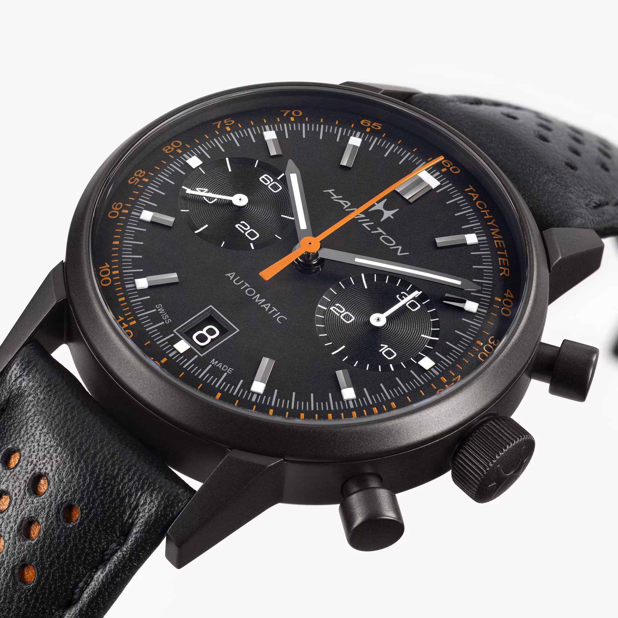 Hamilton Intra-Matic Auto Chrono 40 mm red H38446732