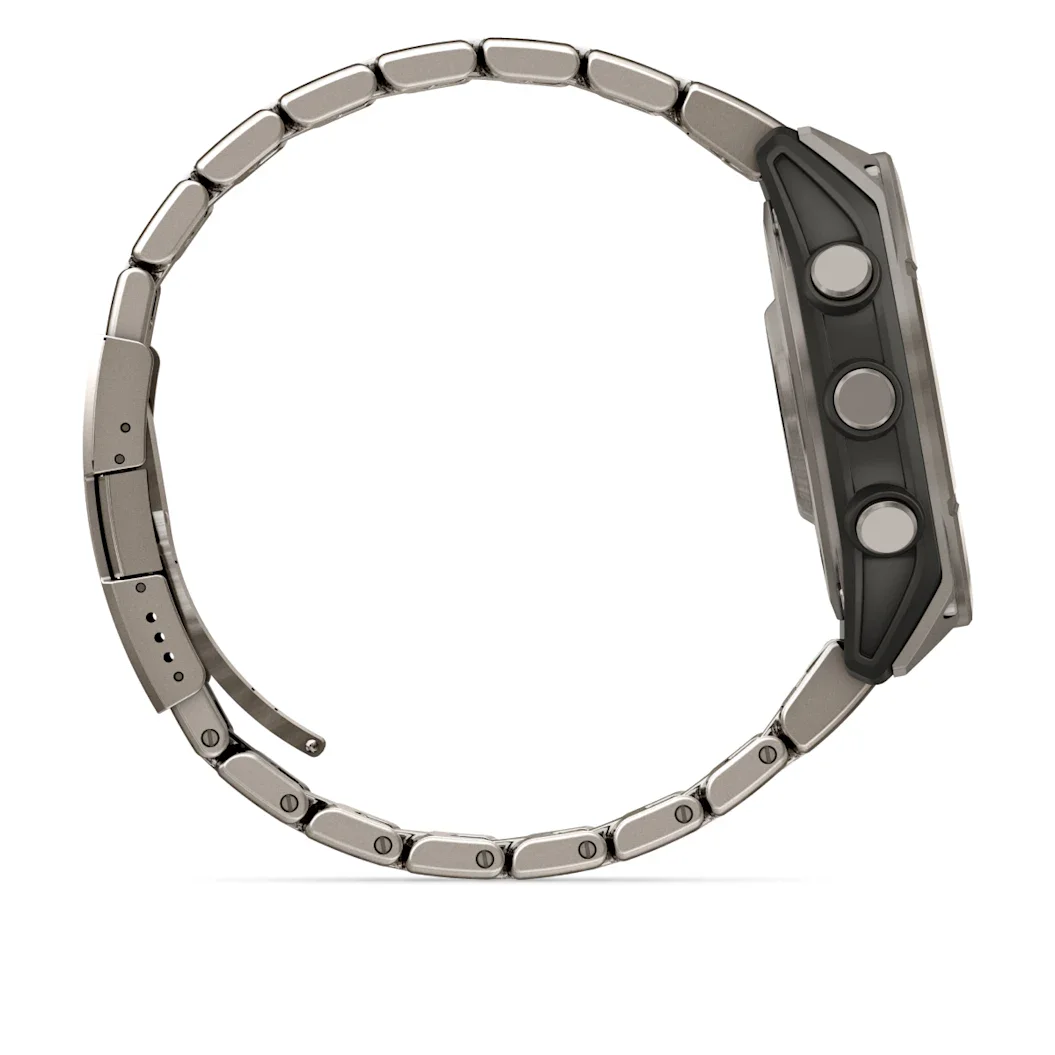 Garmin fēnix® 8 - 47 mm AMOLED Sapphire Graphite/Titanium Titan 010-02904-11 Bundle