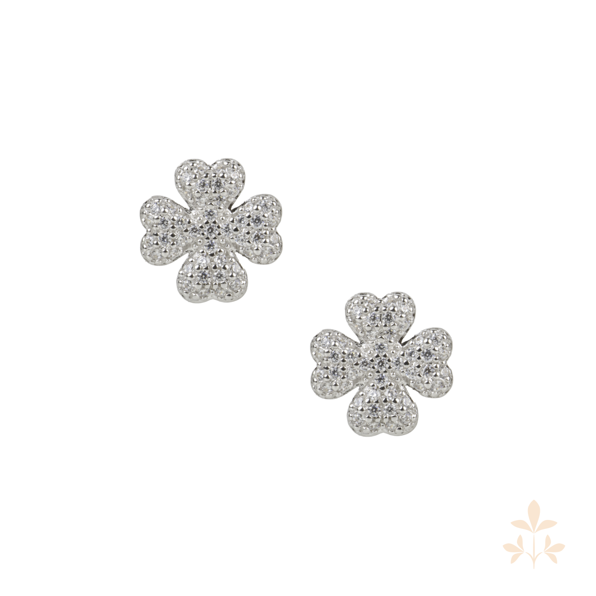 Back then Clover Shamrock Earrings SZA-2990-272