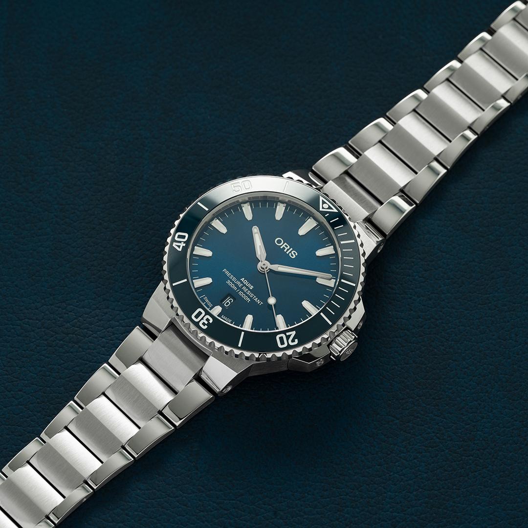 Oris men's watch Aquis 01 733 7787 4135-07 8 22 04PEB