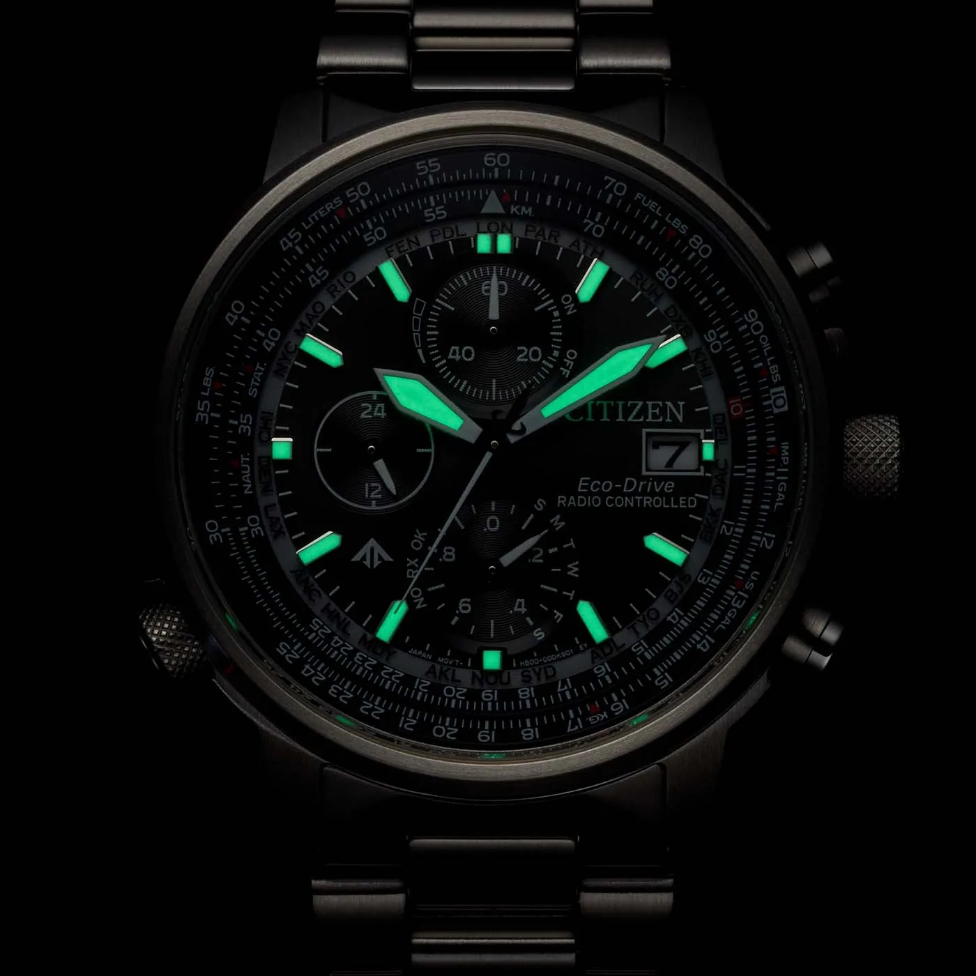 Citizen Promaster Sky Pilot Chronograph Men's Watch AT8300-58E