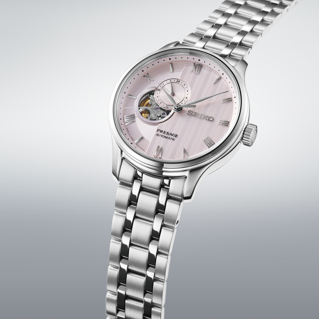Seiko Presage Automatic Open Heart "Japanese Garden" Men's Watch SSA465