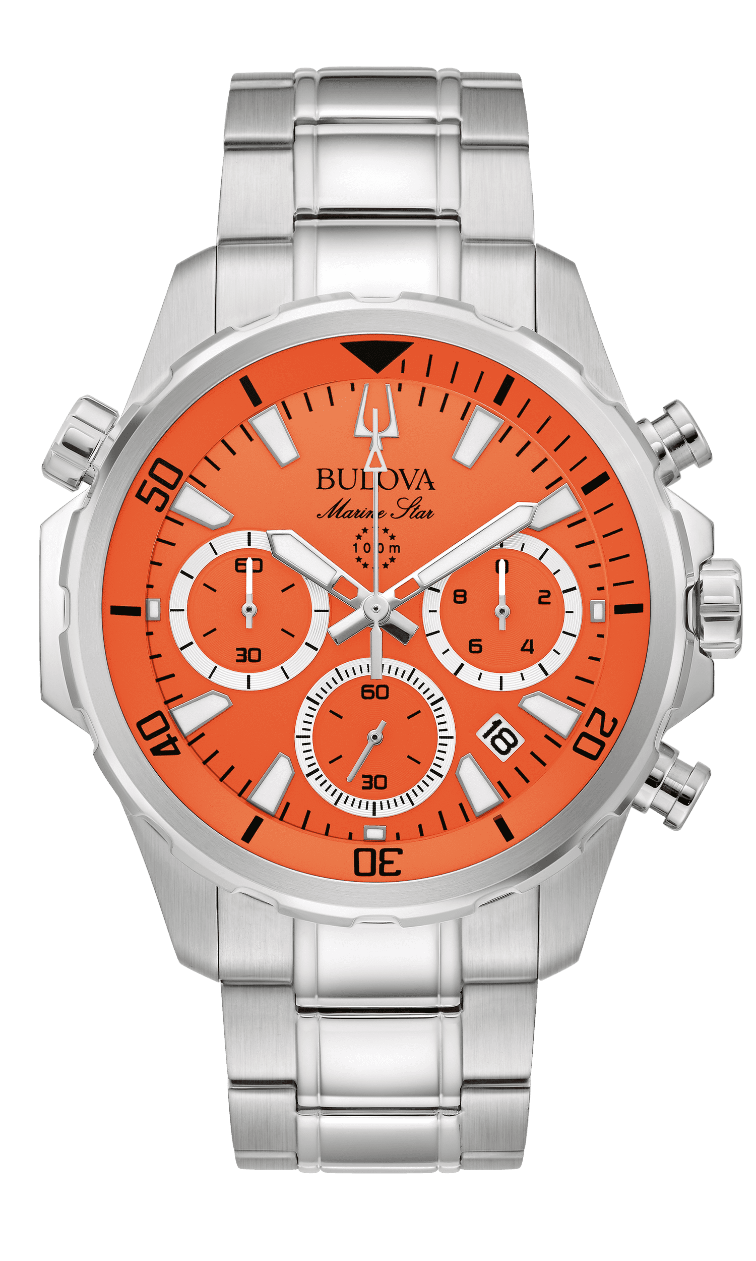 Bulova Marine Star Quartz men's watch 96B395