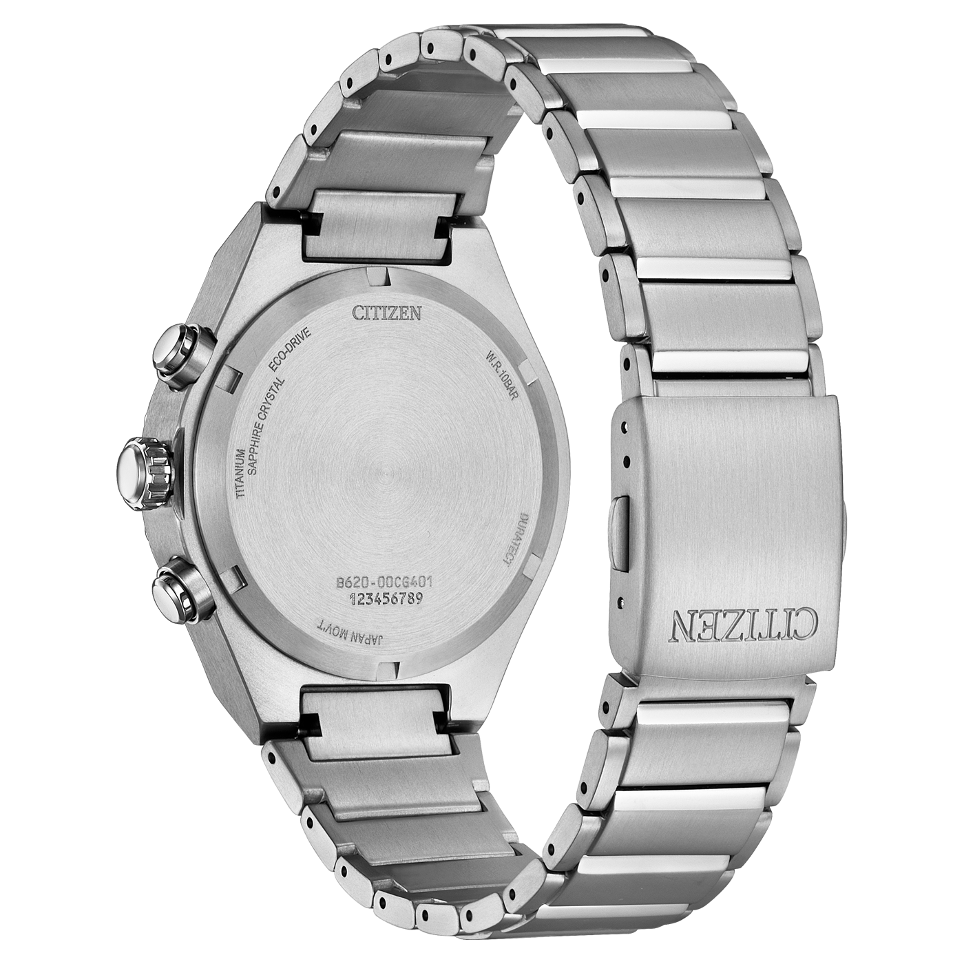 Citizen Zenshin Senkei Super Titanium™ Chronograph with Eco-Drive Men's Watch CA4690-51A