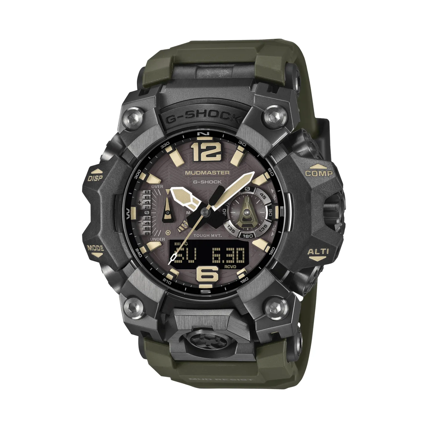 G-SHOCK MUDMASTER Olive Green Men's Watch GWG-B1000-1A3ER