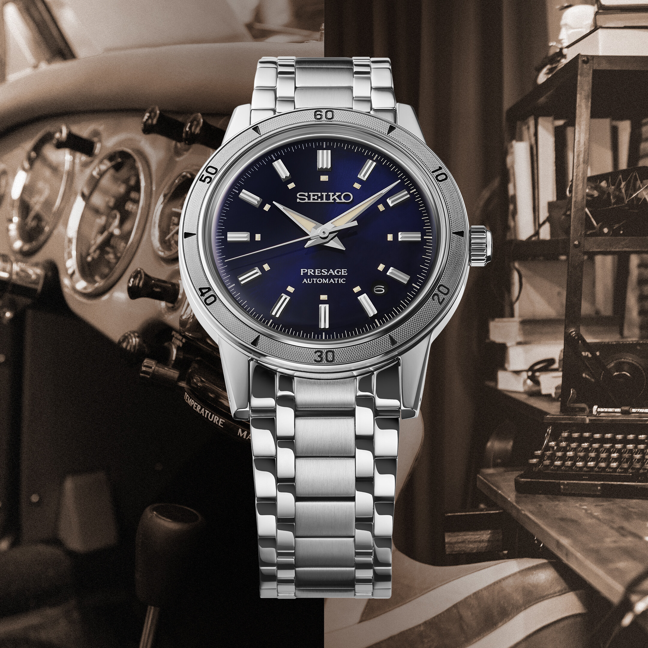 Seiko Presage Style 60's Automatic Men's Watch SRPL07J1