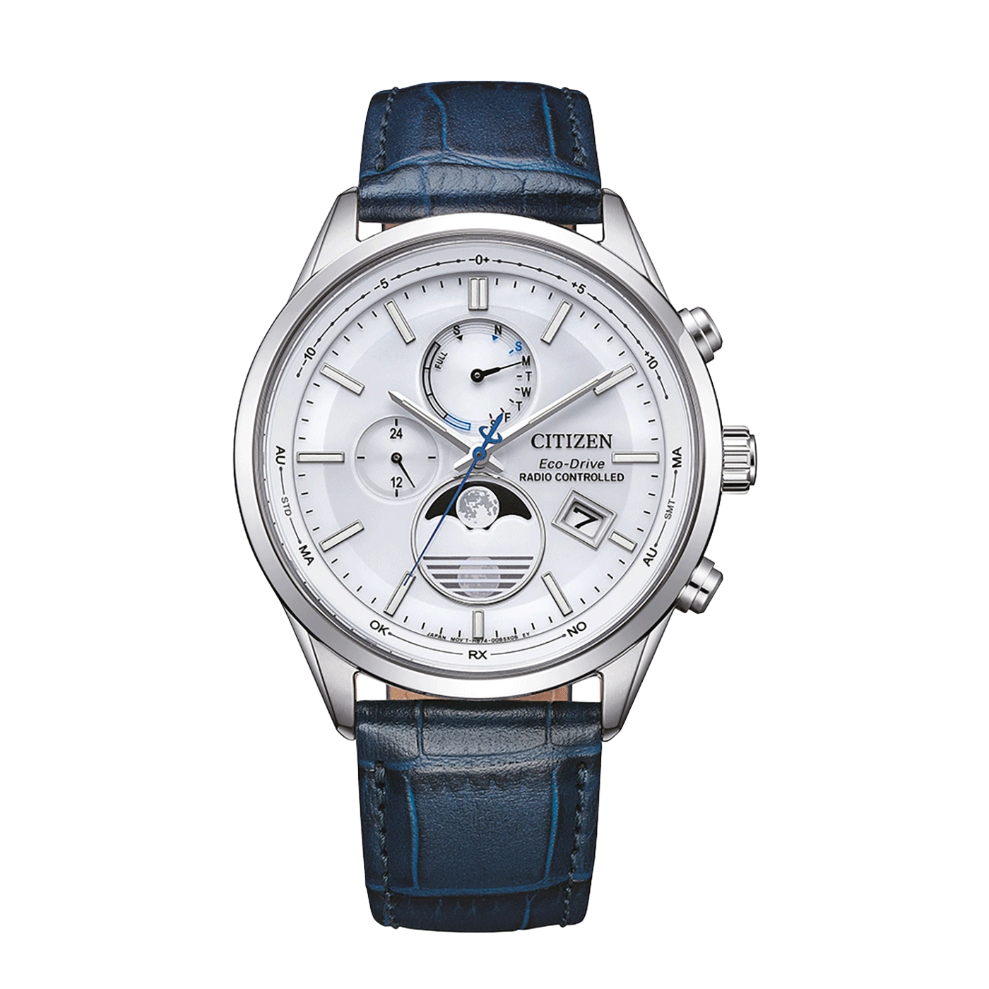 Citizen Eco Drive Radio Controlled Moonphase Men's Watch BY1030-09A
