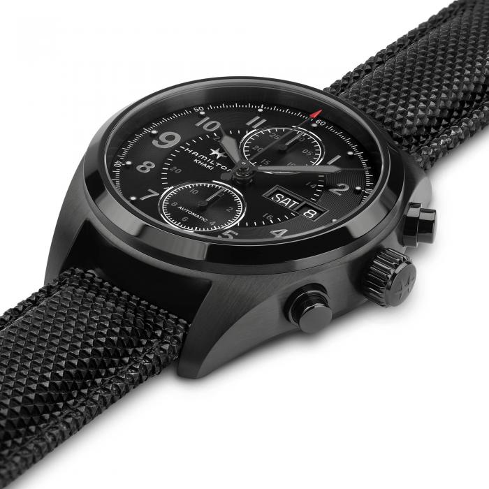 Hamilton Khaki Field Day Date Automatic Chronograph H71626735 Men's Watch