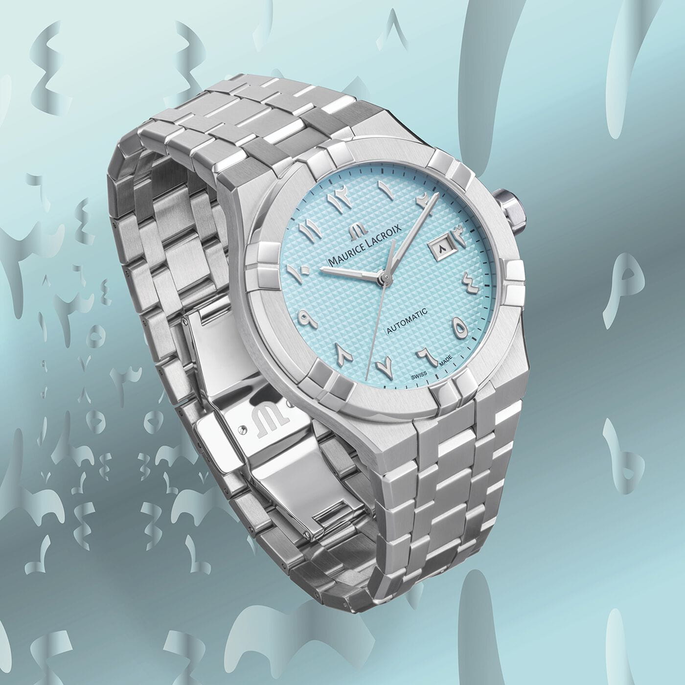 Maurice Lacroix Aikon Date men's watch AI6008-SS002-490-1