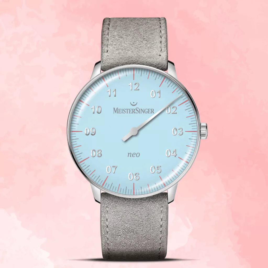 Meister Singer Neo Special, Automatic, Light Blue Ladies Watch S-NES924S