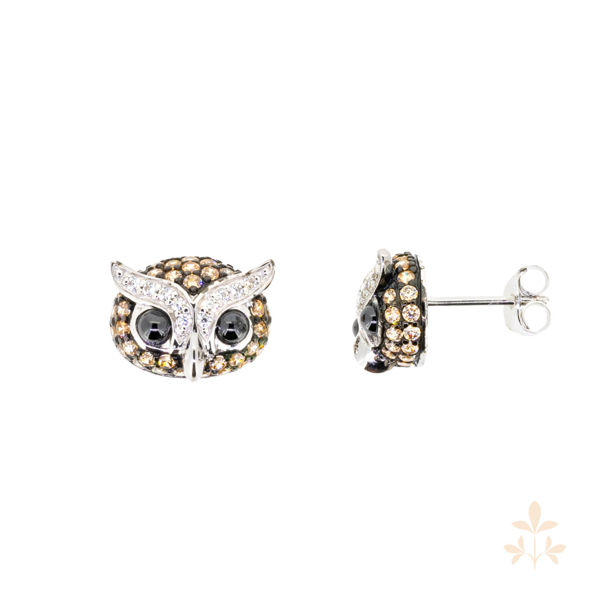 At the time Lucas Owl Earrings SZA-2990-118