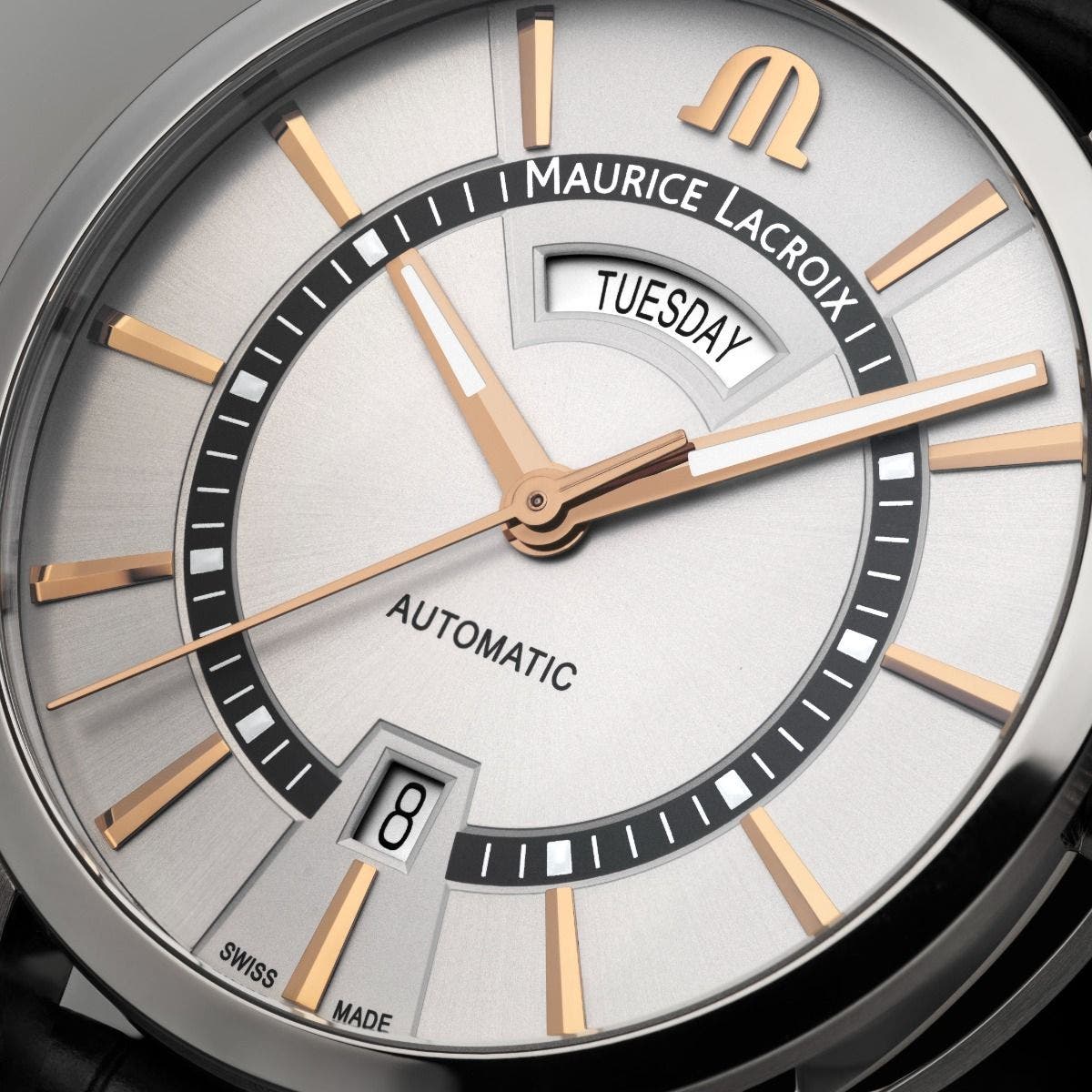 Maurice Lacroix Pontos Day Data Men's Watch PT6358-SS002-230-1