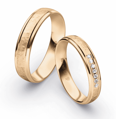 First Individual Love 3D Summer – One pair of wedding rings Rauschmayer 72-04040 / 73-04040