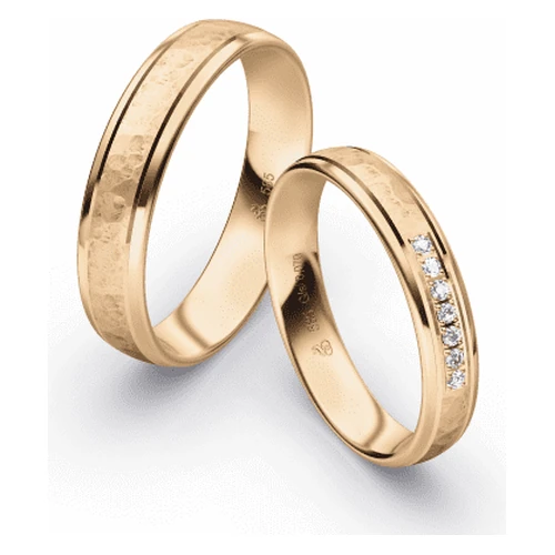 First Individual Love 3D Summer – One pair of wedding rings Rauschmayer 72-04040 / 73-04040