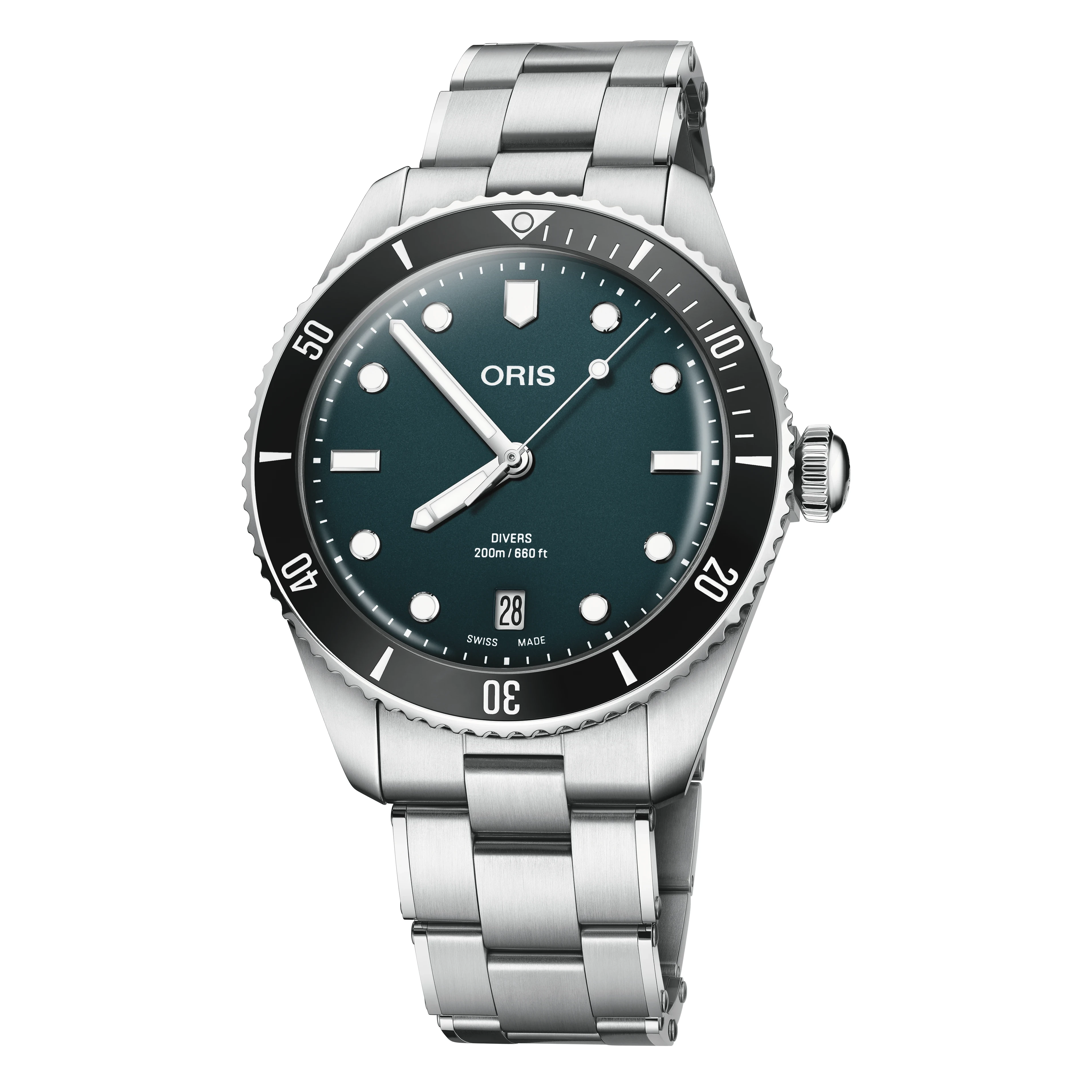 Oris Divers Date Automatic unisex watch , 01 733 7795 4055-Set