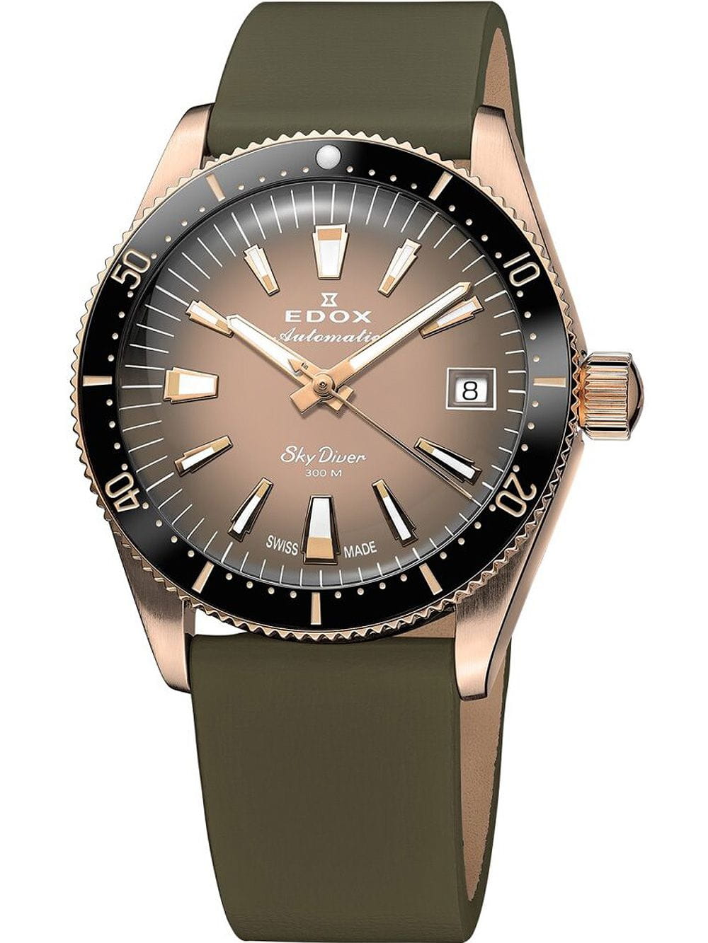 Edox SkyDiver 38 Date Automatic Limited Edition Unisex Watch 80131 37RNC VDBEI