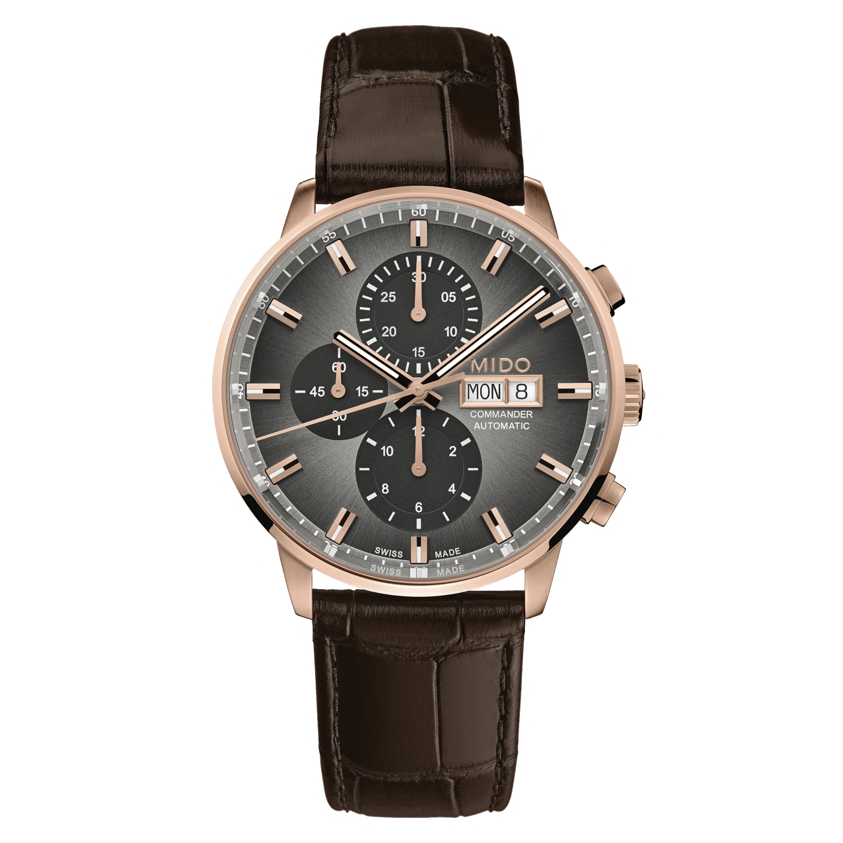 MIDO COMMANDER CHRONOGRAPH incl. additional strap men's watch M016.414.36.081.00