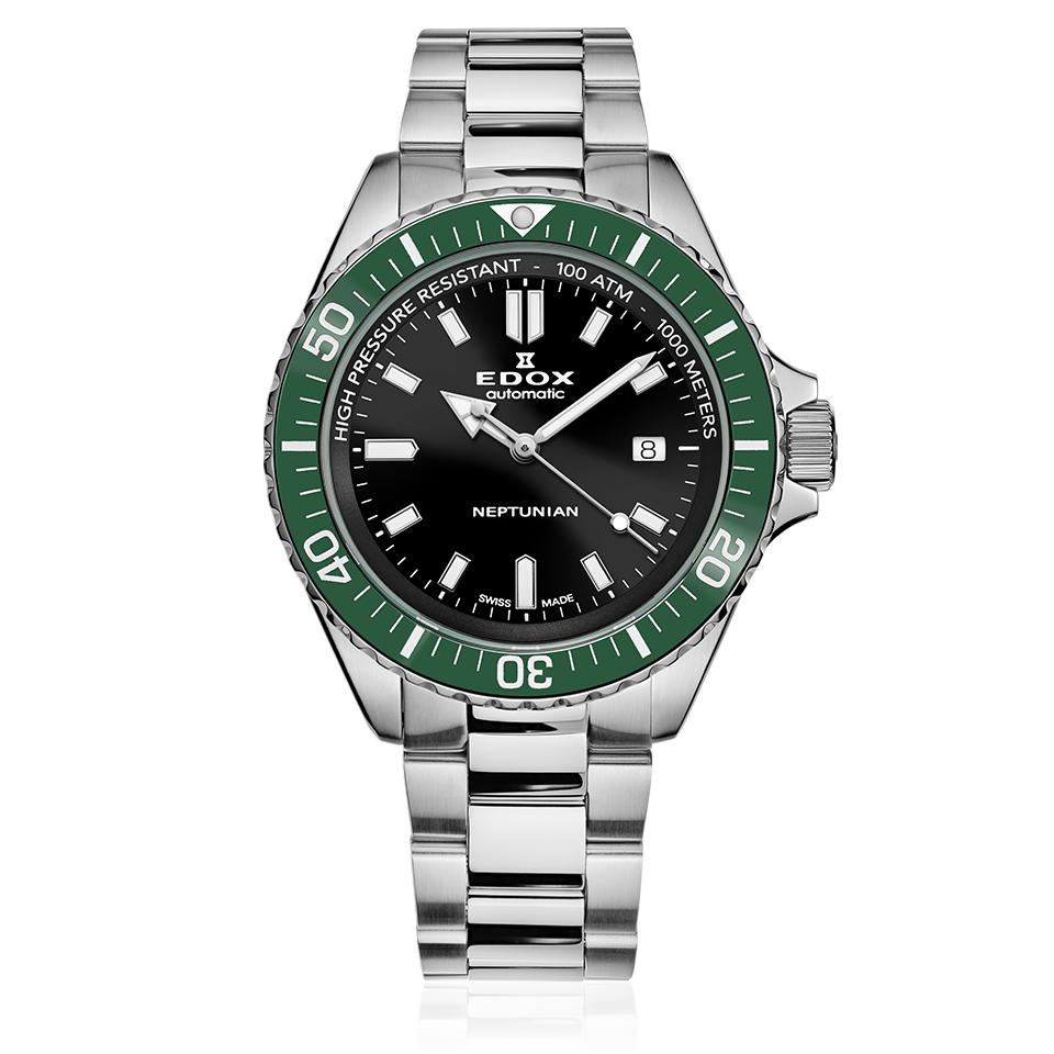 Edox Neptunian men's watch 80120 3VM NIN