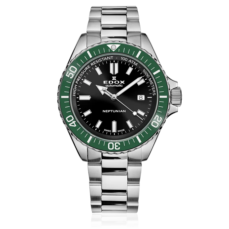 Edox Neptunian men's watch 80120 3VM NIN