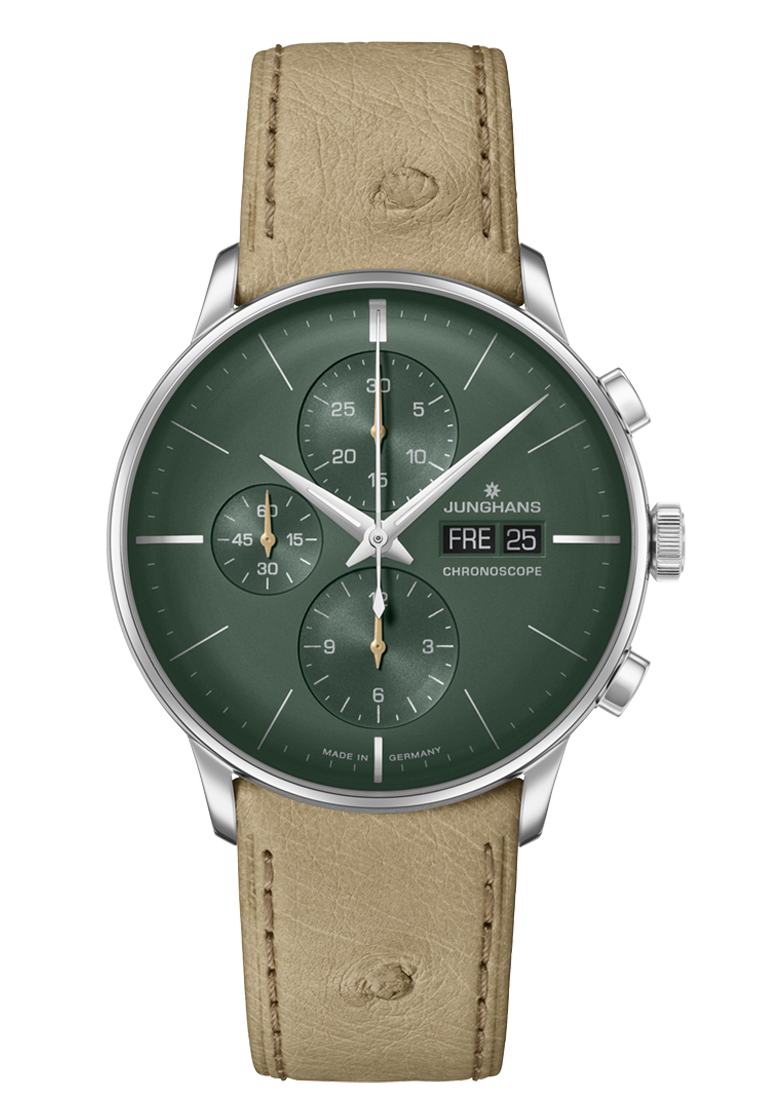 JUNGHANS men's watch 027/4222.02 Meister Chronoscope