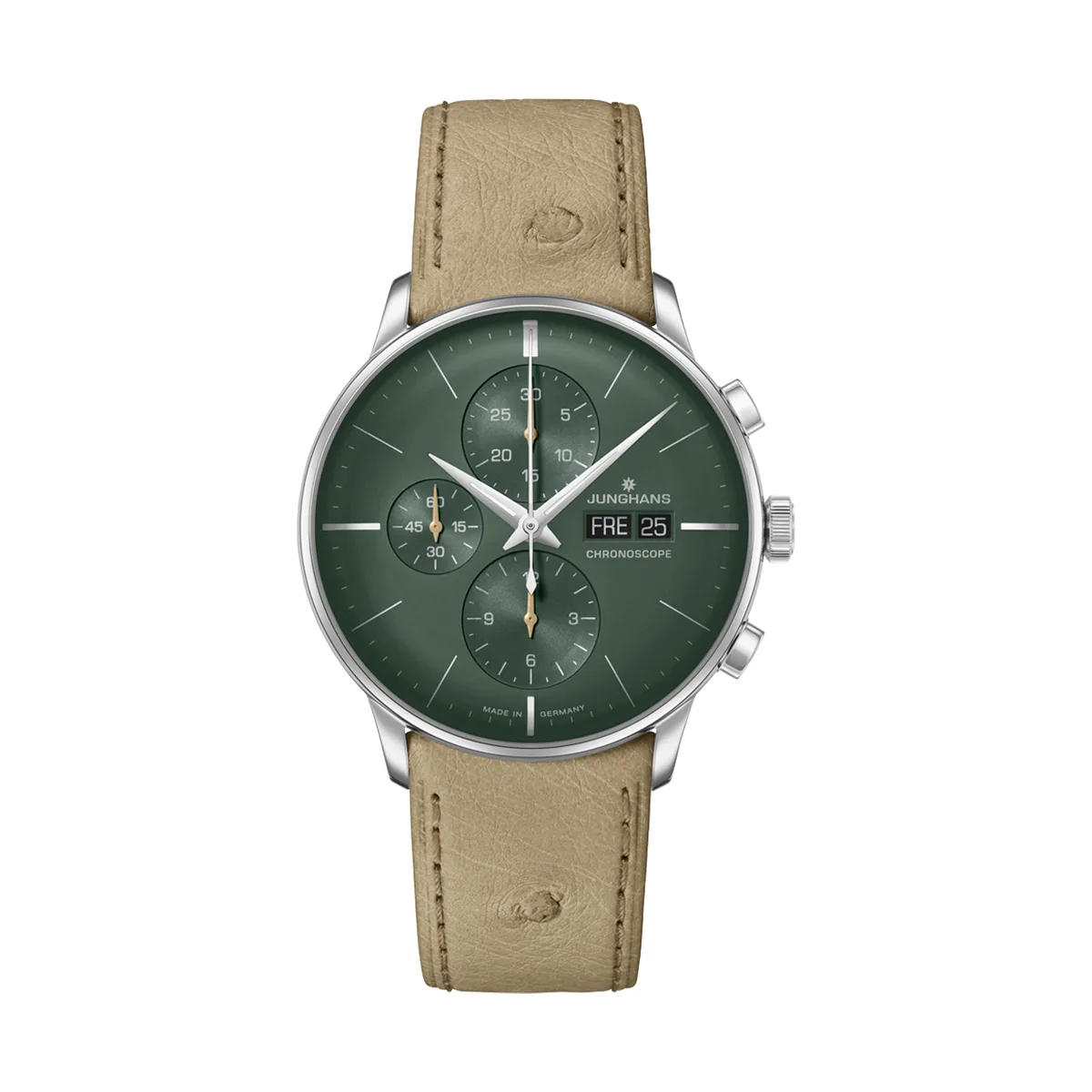 JUNGHANS men's watch 027/4222.02 Meister Chronoscope
