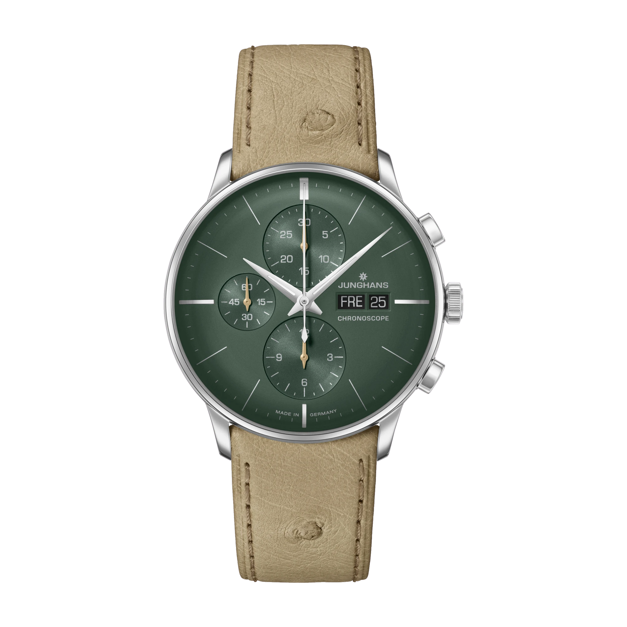JUNGHANS men's watch 027/4222.02 Meister Chronoscope