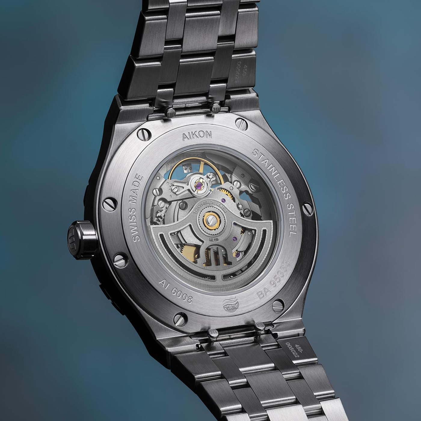 Maurice Lacroix Aikon Skeleton Automatic Men's Watch AI6008-SS002-031-1