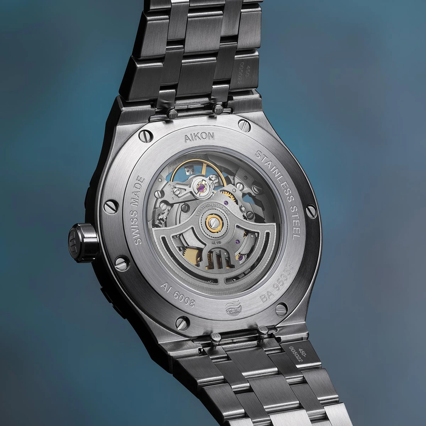Maurice Lacroix Aikon Skeleton Automatic Men's Watch AI6008-SS002-031-1