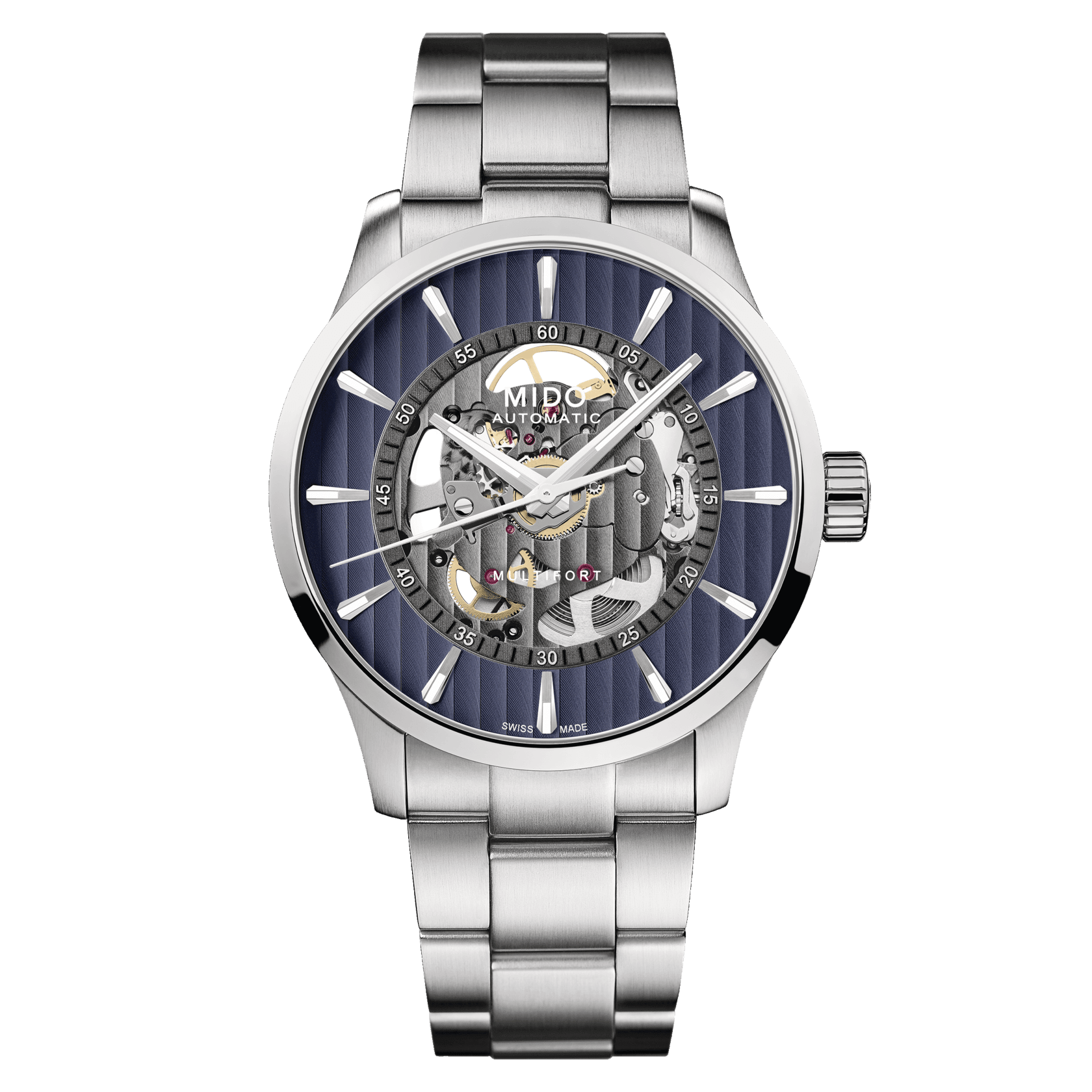 Mido Multifort Skeleton Vertigo Men's Watch M038.436.11.041.00