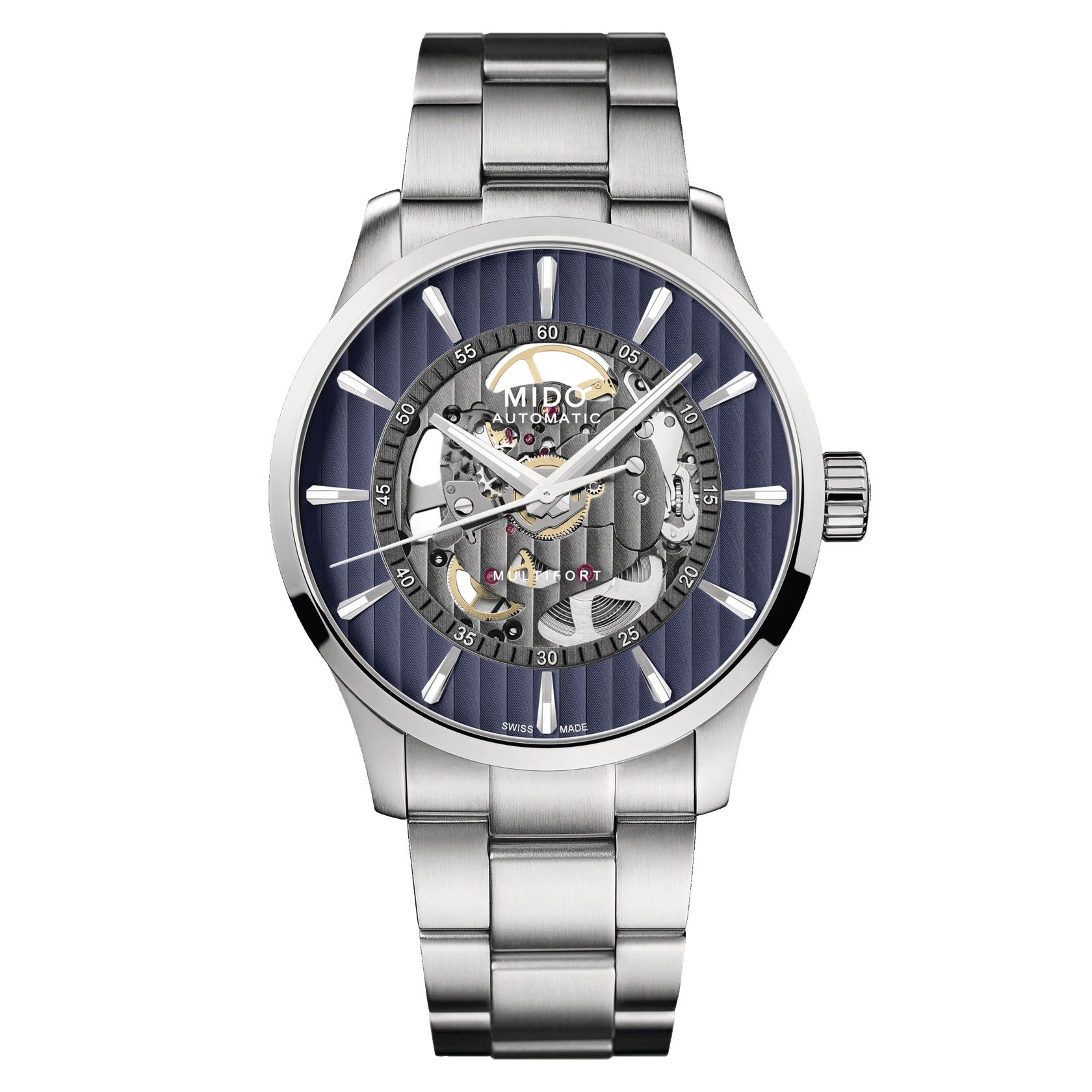 Mido Multifort Skeleton Vertigo Men's Watch M038.436.11.041.00