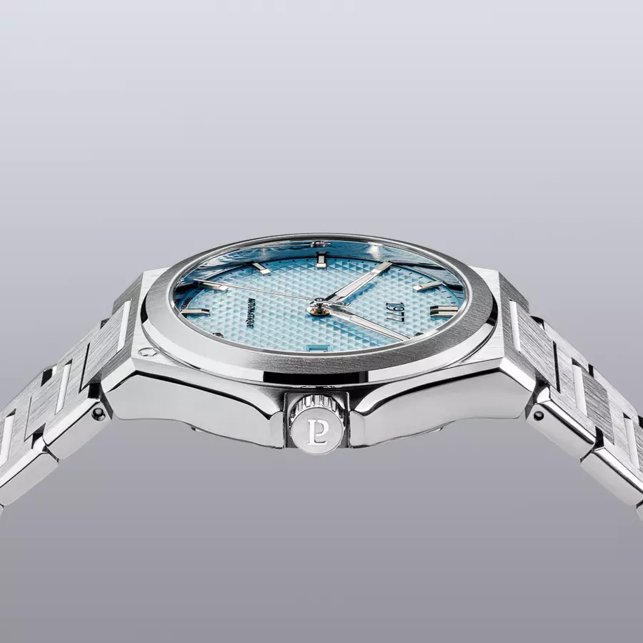 1977 ARSENE Automatique, 41 MM, Cadran Bleu Glacier, Bracelet Acier 904L Men's Watch 1977P02191