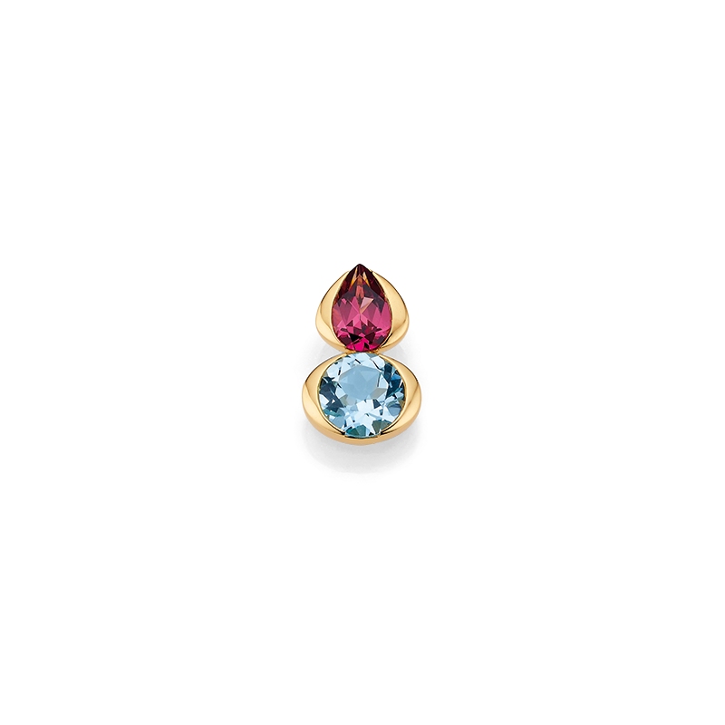 CEM 585/- trailer | Rhodolite and blue topaz 6-210196-001