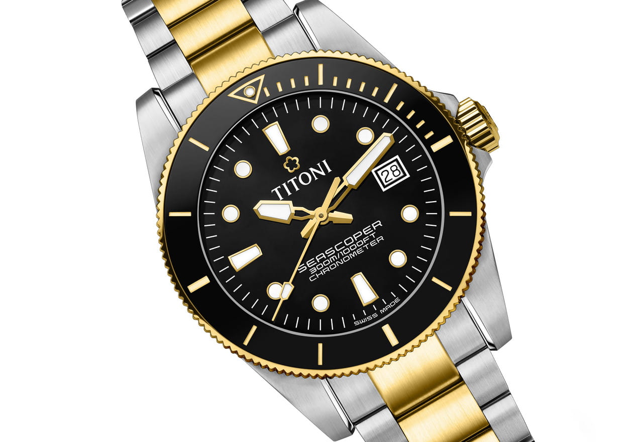 Titoni Seascoper men's watch 83300 SY-BK-248