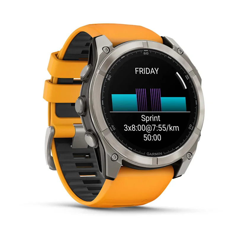 Garmin fēnix® 8 - 51 mm AMOLED Sapphire Graphite/Titanium Titan 010-02905-11
