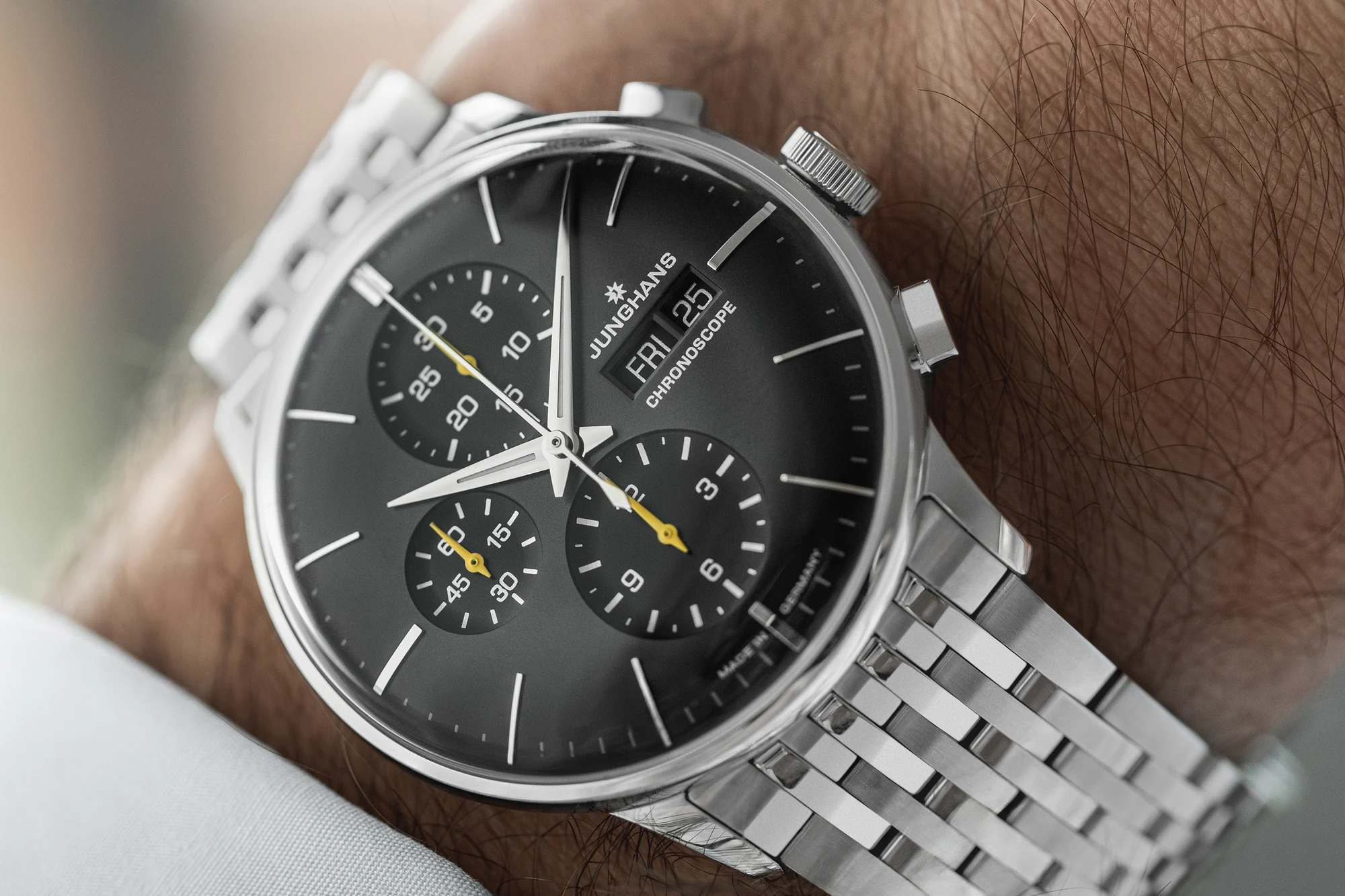 Junghans Meister Chronoscope men's watch 27/4429.46