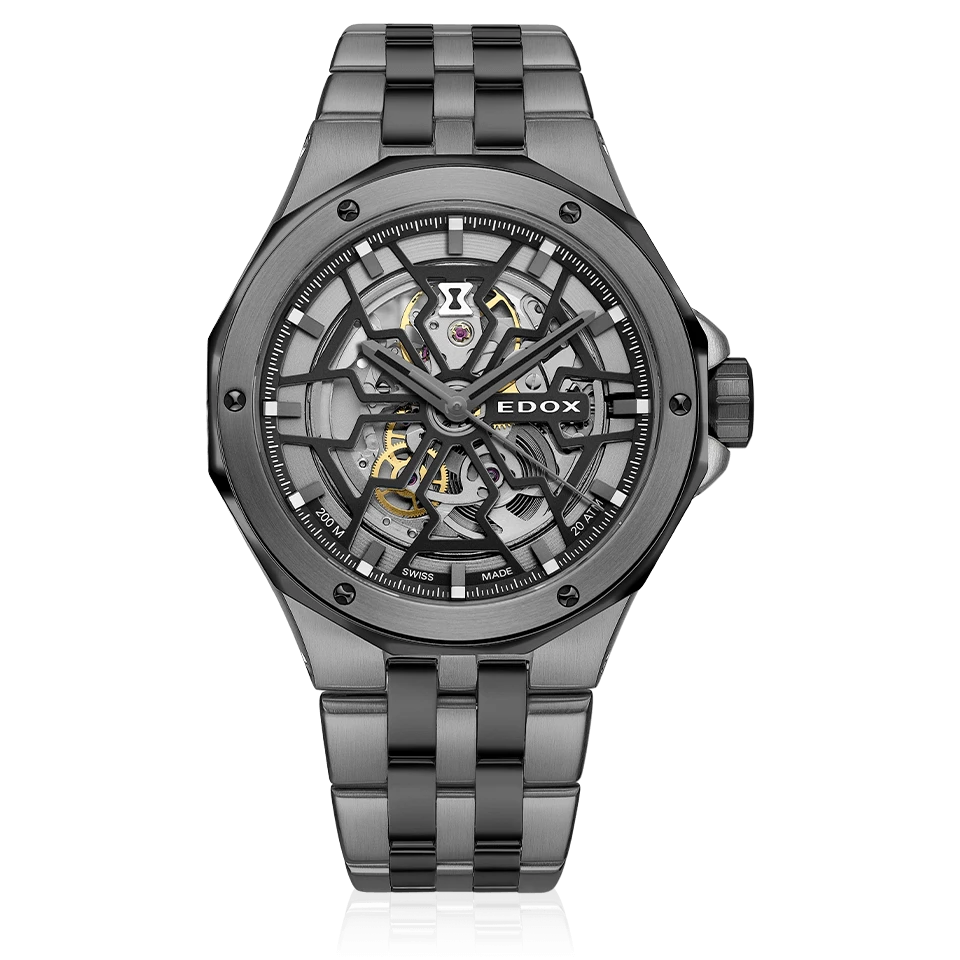 Edox Delfin Mecano men's watch 85303 357GNM NGN