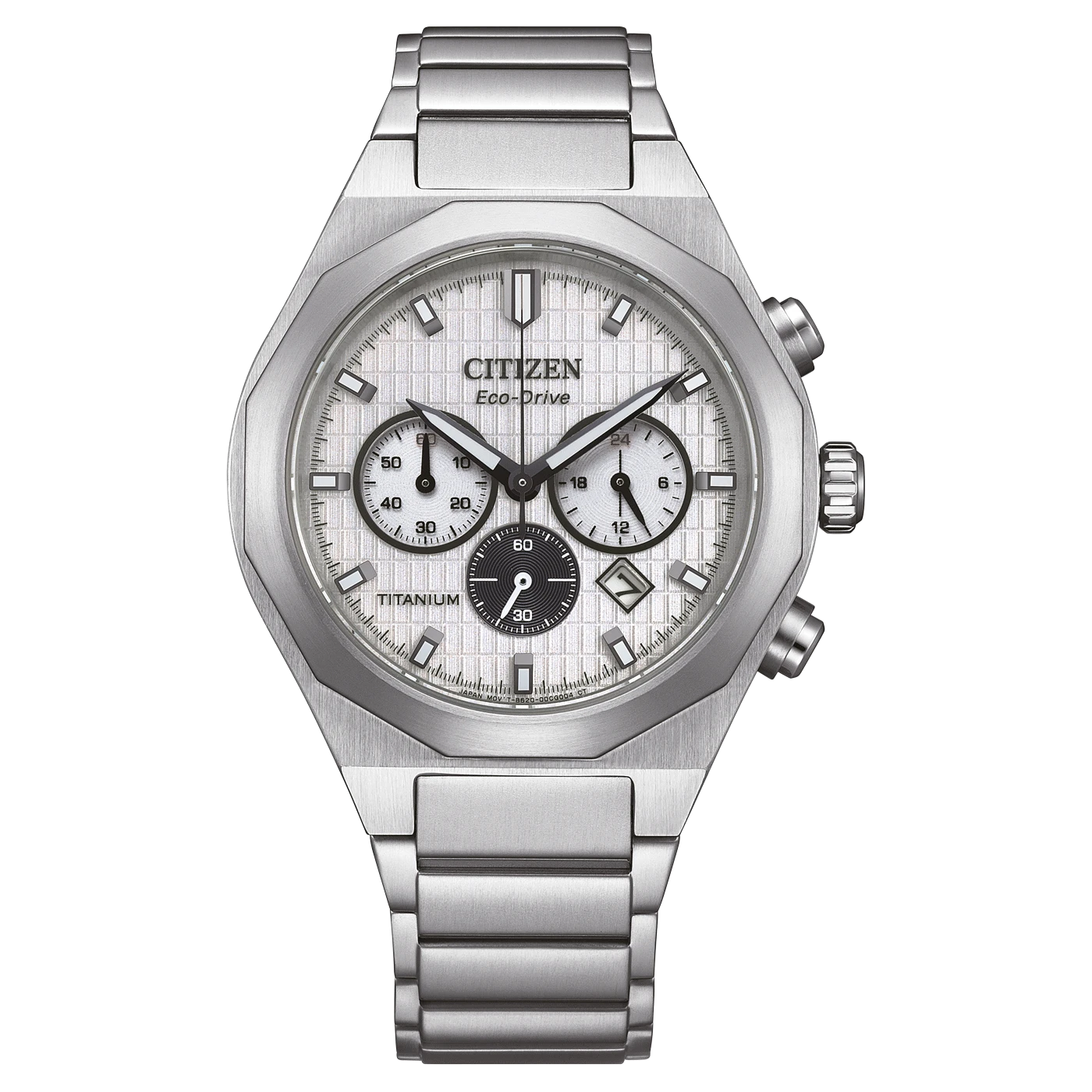 Citizen Zenshin Senkei Super Titanium™ Chronograph with Eco-Drive Men's Watch CA4690-51A