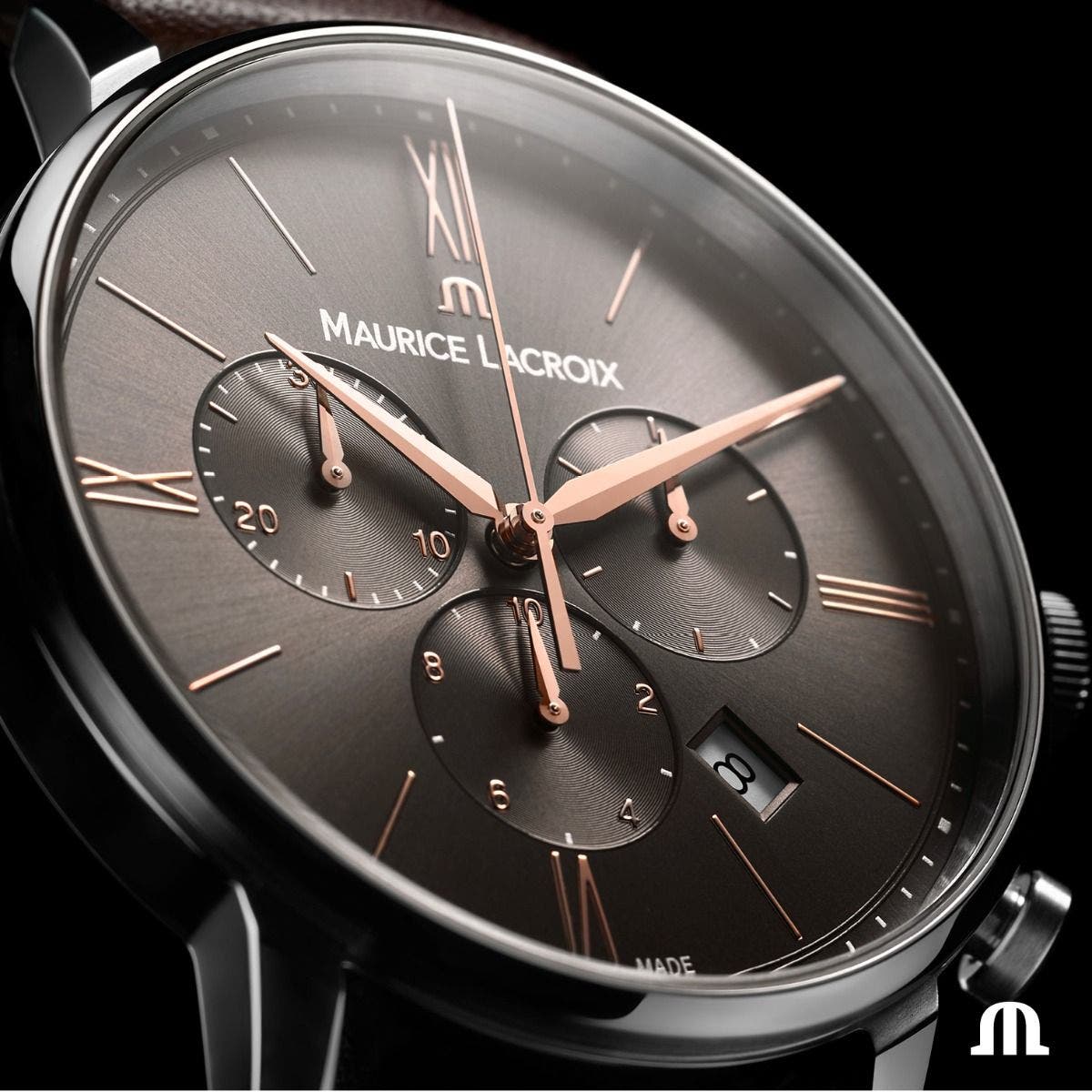 Maurice Lacroix Eliros Chronograph Date Men's Watch EL1098-SS001-311-1