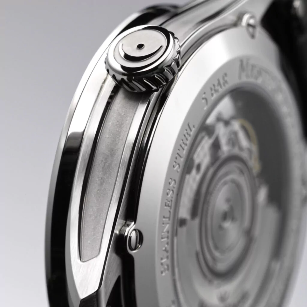 Meister Singer Edition Panthero Jumping Hour Guillochage - Silver, Swiss automatic movement men's watch ED-PTJHG901